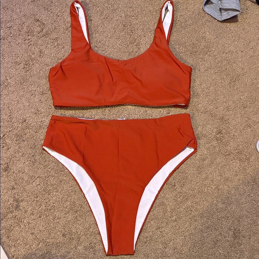 Red Bikini Set